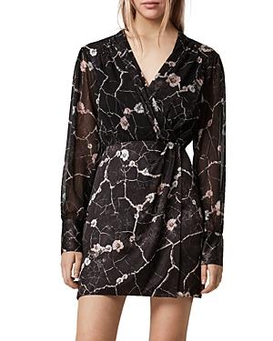 Allsaints Limina Hope Faux Wrap Dress