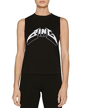 Annie Bing Lennon Graphic Logo Tank