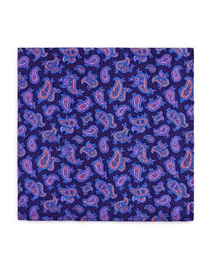 Ted Baker Double Dot Paisley Pocket Square