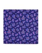 Ted Baker Double Dot Paisley Pocket Square