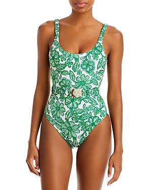 Palm Swimwear Raya Belted One Piece Swimsuit