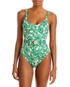 Palm Swimwear Raya Belted One Piece Swimsuit