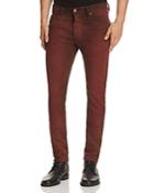 Diesel Tepphar Stretch Slim Fit Jeans In Red