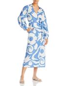 Rebecca Taylor Silhouette Fleur Printed Dress