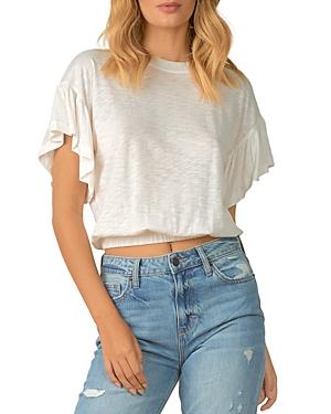 Elan Flutter Sleeve Tee