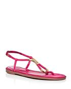 Sergio Rossi T-strap Thong Sandals