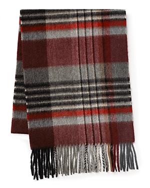 The Men S Store At Bloomingdale S Herringbone Plaid Scarf