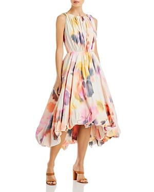 Jason Wu Iris Print Taffeta Dress