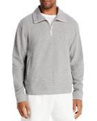 Theory Allons Quarter Zip Surf Terry Sweatshirt