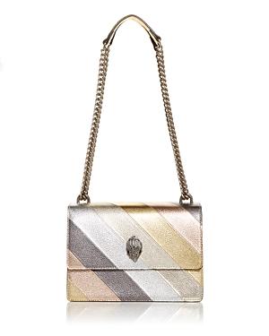 Kurt Geiger London Shoreditch Striped Leather Crossbody