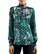 Ted Baker Rococo Printed Smocked Top