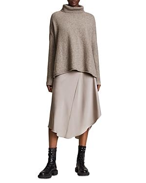 Allsaints Arta Two Piece Sweater & Asymmetric Dress Set