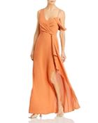 Bcbgmaxazria Asymmetric Evening Dress