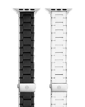 Michele Apple Watch Silicone Wrapped Interchangeable Bracelet Set, 38-44mm