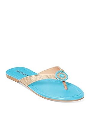 Jack Rogers Women's Rowan Raffia Flip Flops