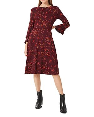 Hobbs London Lea Printed Jersey Dress