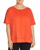 Eileen Fisher Plus Seamed Organic Cotton Top