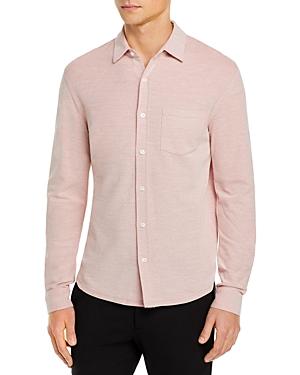 Vince Cotton Oxford Pique Slim Fit Button Down Shirt