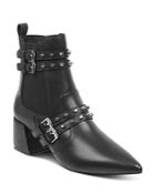 Kendall And Kylie Women's Rad Pointed Toe Leather Booties