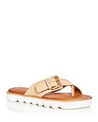 See By Chloe Tiny Scalloped Platform Thong Sandals