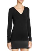 Wolford V-neck Long Sleeve Pullover