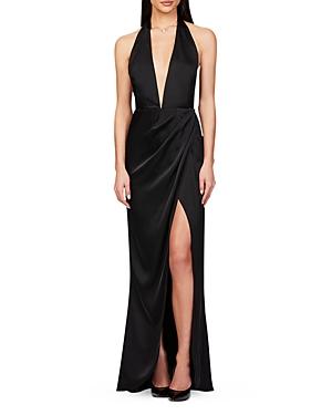 Nookie Stella Satin Plunge Gown