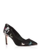 Ted Baker Women's Wishtrip Floral Pointed-toe Pumps
