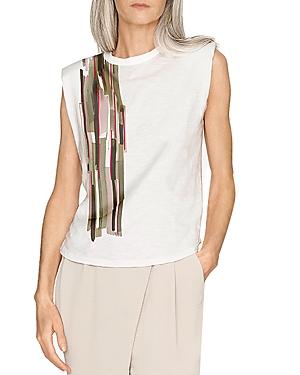 B New York Eco Padded Shoulder Muscle Tee