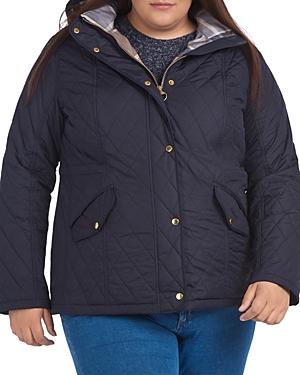 Barbour Plus Millfire Hooded Quilted Coat