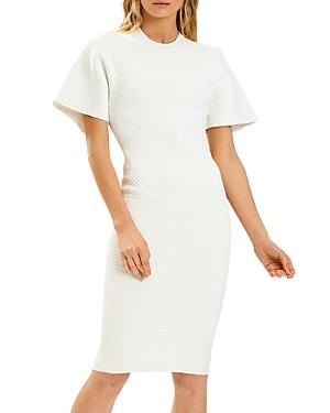 Herve Leger Chevron Rib Bodycon Dress
