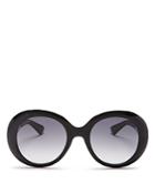 Gucci Oversized Oval Sunglasses, 51mm