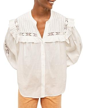 Gerard Darel Neva Ruffled Top
