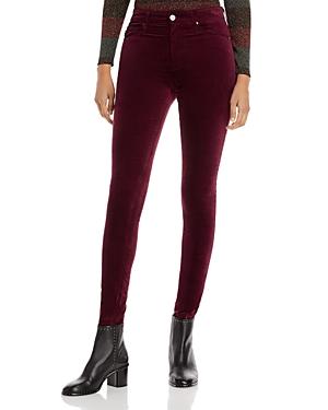 Ag Farrah Velvet Skinny Jeans In Rich Mercury - 100% Exclusive