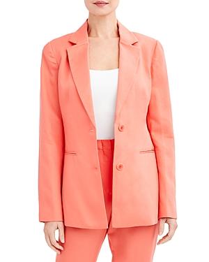 Bcbgmaxazria Button Front Notched Collar Blazer