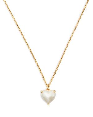 Kate Spade New York My Love June Birthstone Heart Pendant Necklace, 16-19