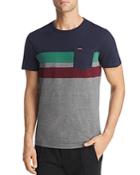 Superdry Terrace Striped Pocket Tee