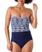 Tommy Bahama Island Cays Ikat One Piece Swimsuit