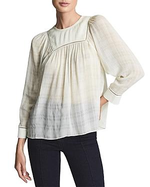 Reiss Marcia Ladder Detail Blouse