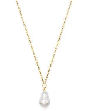Zoe Chicco 14k Gold Cultured Freshwater Baroque Pearl Pendant Necklace