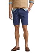 Polo Ralph Lauren 9-inch Cotton Stretch Slim Fit Chino Shorts
