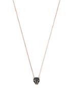 Bloomingdale's Black Diamond & Emerald Panther Pendant Necklace In 14k Rose Gold, 18 - 100% Exclusive