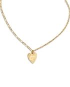 Allsaints Heart Charm Long Pendant Necklace, 28