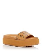 Mcm Women's Athleta Platform Slide Sandals