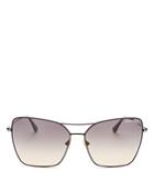 Tom Ford Women's Sye Brow Bar Square Sunglasses, 61mm