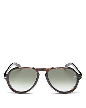 David Beckham Men's Aviator Sunglasses, 55mm