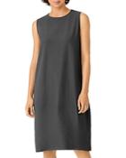 Eileen Fisher Knee Length Lantern Dress