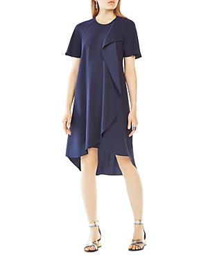 Bcbgmaxazria Perri Draped Ruffle Dress