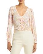 Free People Say The Word Ruched Top