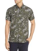 Ted Baker Hero Palm Print Slim Fit Shirt - 100% Exclusive