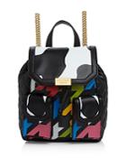 Boutique Moschino Pattern Backpack